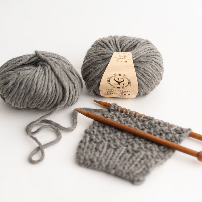 Melange Wool 100g Balls - Wool Couture