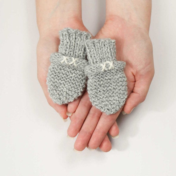 Mittens and Booties Baby Knitting Kit - Wool Couture