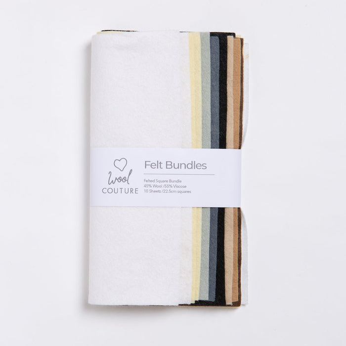 Monotones Felt Bundle - Wool Couture