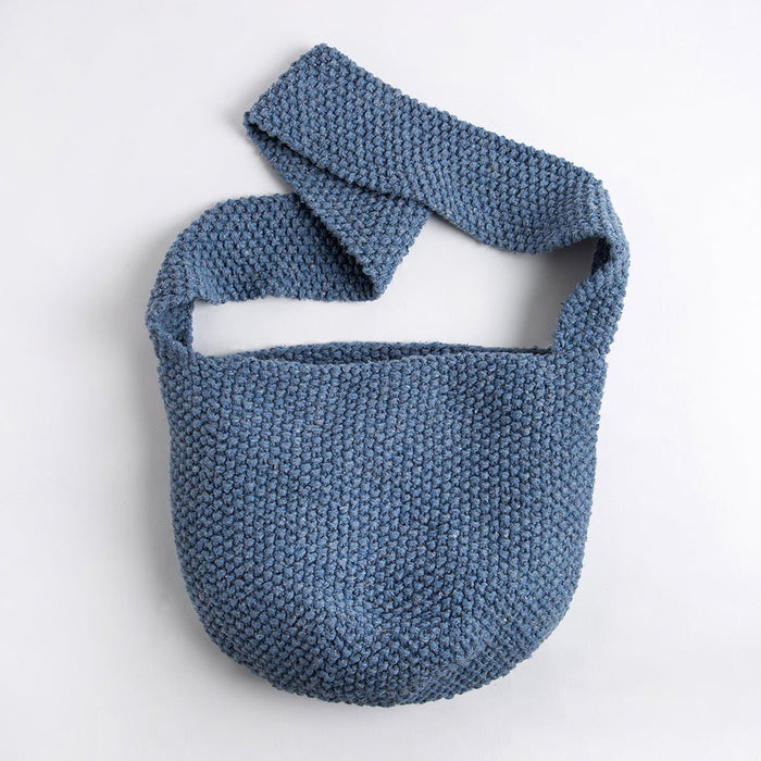 Moss Stitch Bag Knitting Kit - Wool Couture