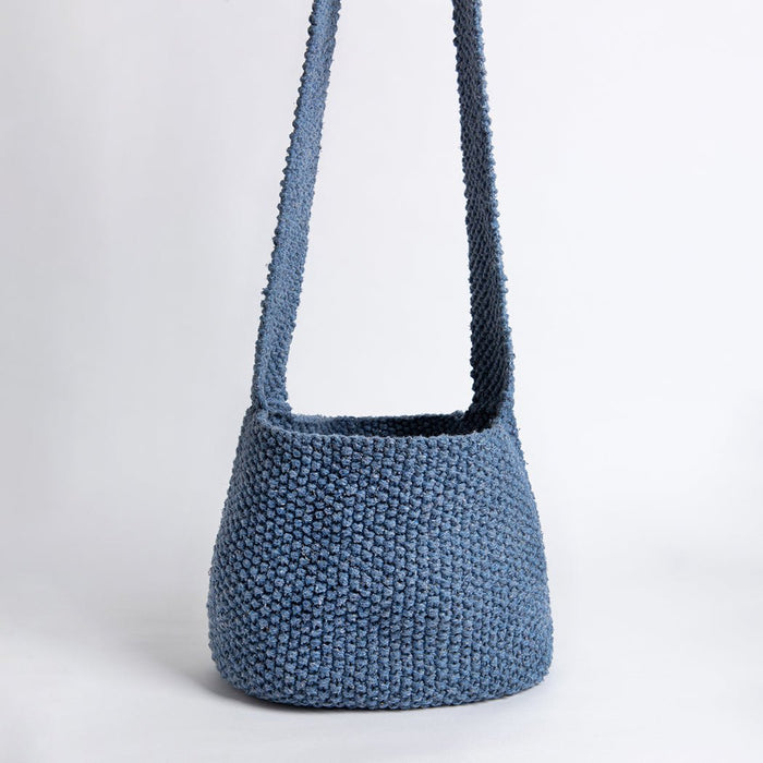 Moss Stitch Bag Knitting Kit - Wool Couture