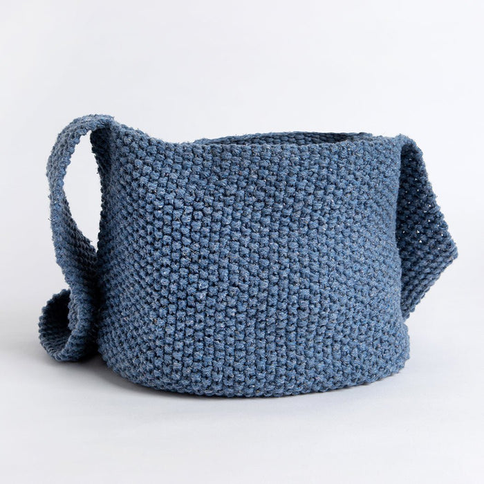 Moss Stitch Bag Knitting Kit - Wool Couture