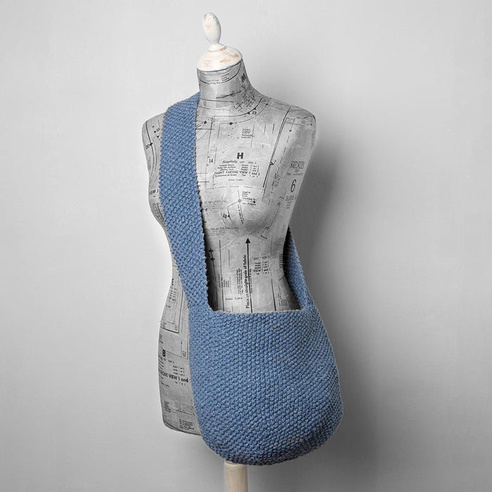 Moss Stitch Bag Knitting Kit - Wool Couture