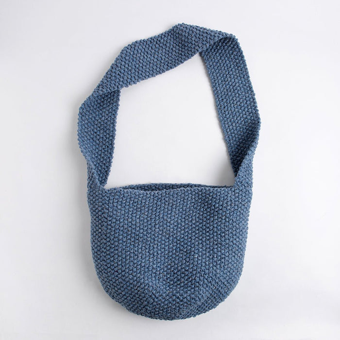 Moss Stitch Bag Knitting Kit - Wool Couture