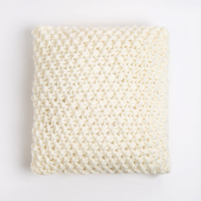 Moss Stitch Cushion Cover Knitting Kit - Wool Couture