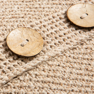 Moss Stitch Cushion Knitting Kit - Wool Couture