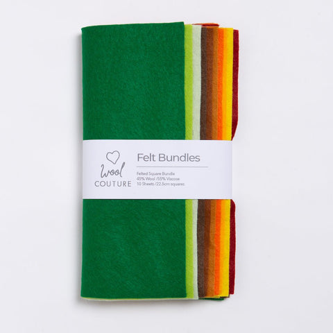 Mother Earth Felt Bundle - Wool Couture