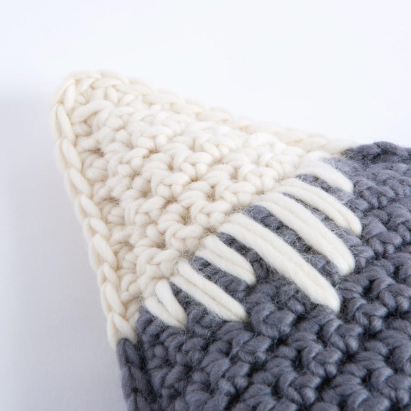 Mountain Top Cushion Crochet Kit - Wool Couture