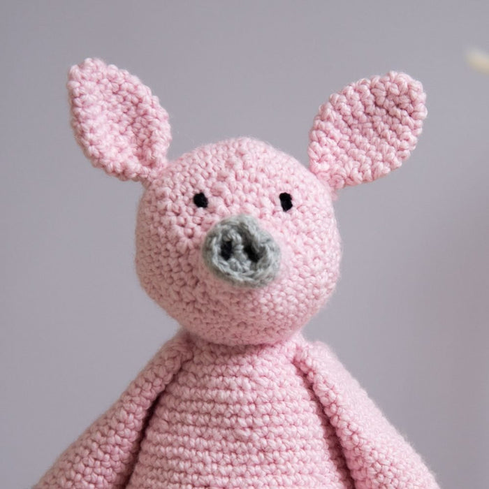 Noah Piglet Crochet Kit - Wool Couture