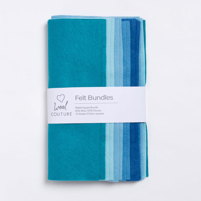 Ocean Felt Bundle - Wool Couture