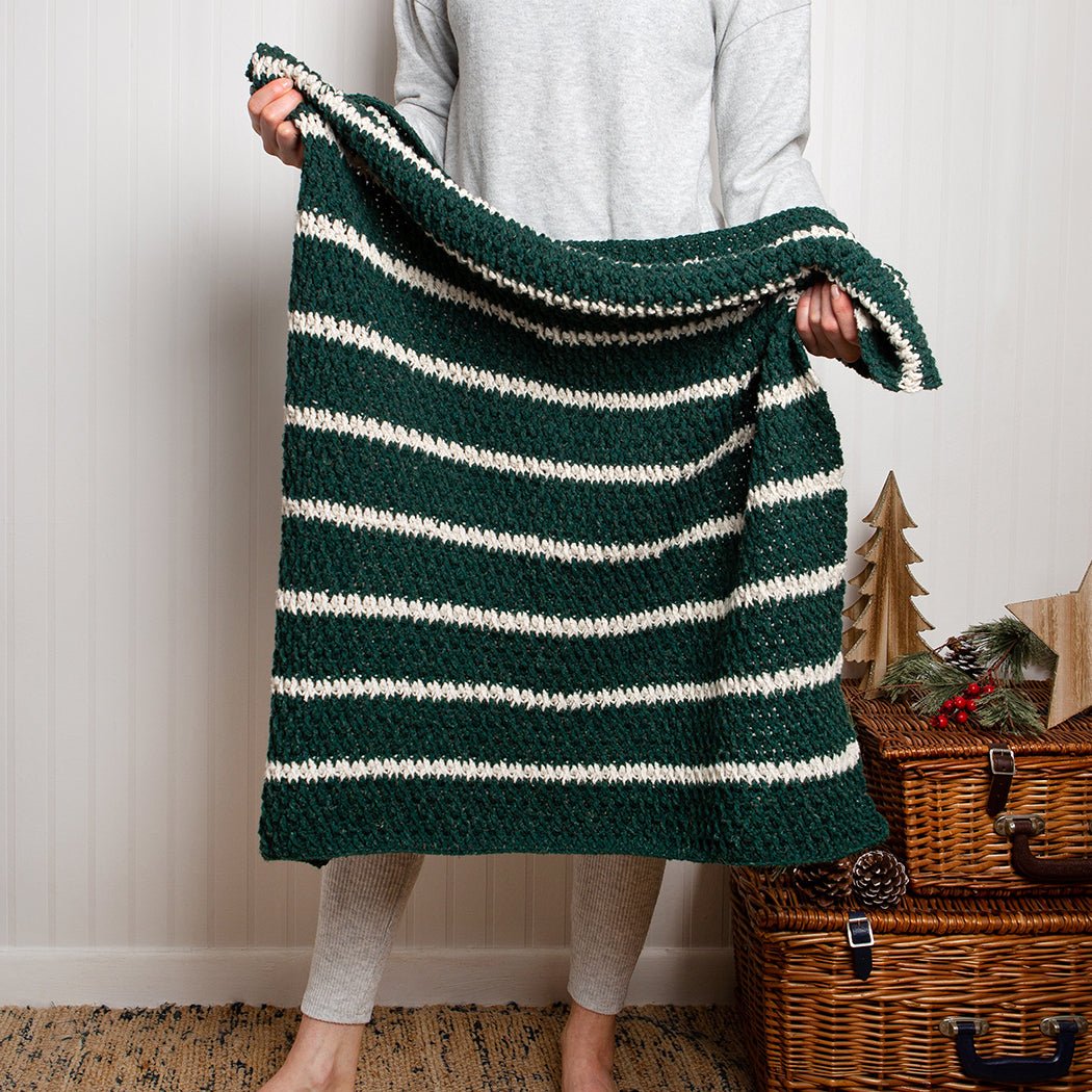 Oh Christmas Tree Blanket Crochet Kit | Wool Couture