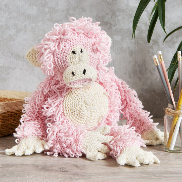 Olivia Orangutan Knitting Kit - Wool Couture