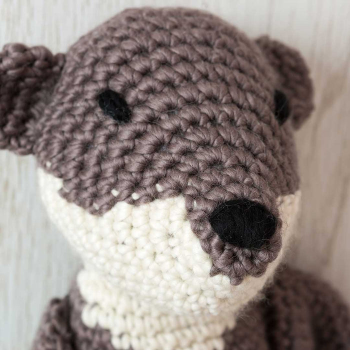 Oscar the Giant Otter Crochet Kit - Wool Couture