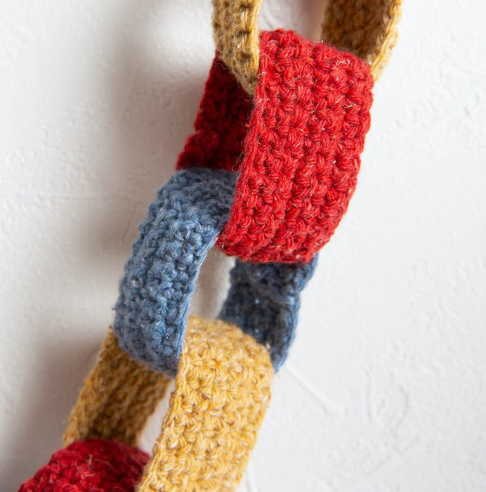 Paper Chain Crochet Kit - Wool Couture