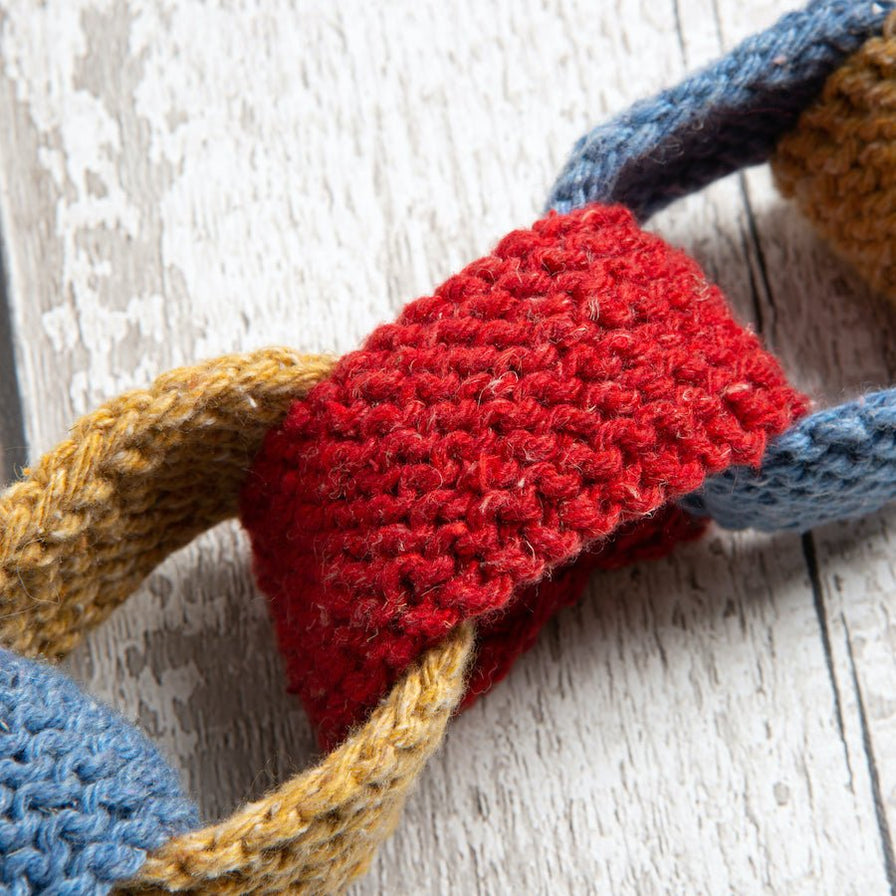 Paper Chain Knitting Kit– Wool Couture