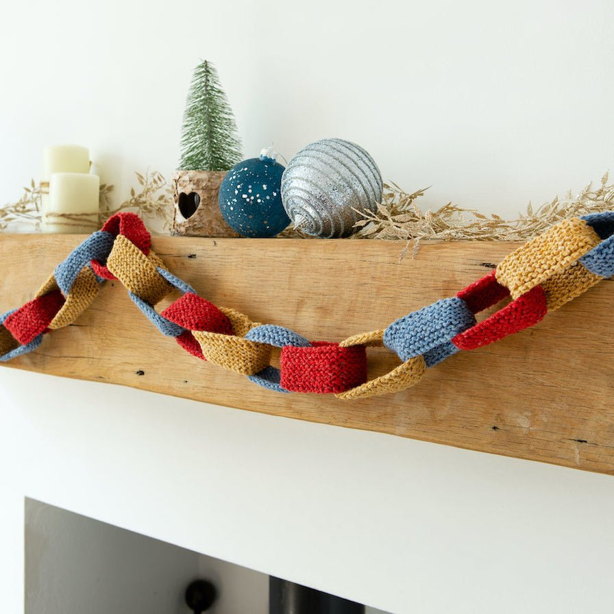 Paper Chain Knitting Kit– Wool Couture
