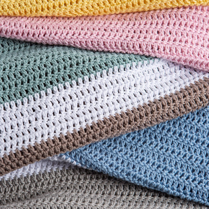 Pastel Rainbow Blanket Crochet Kit - Wool Couture