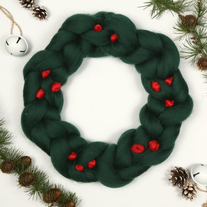 Plaited Wreath Craft Kit - Wool Couture