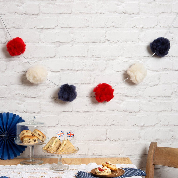 Pom Pom Garland DIY Kit - Jubilee - Wool Couture