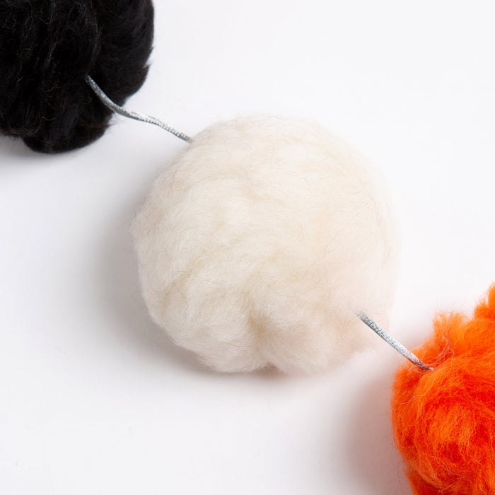 Pom Pom Garland DIY Kit - Pumpkin Soup - Wool Couture