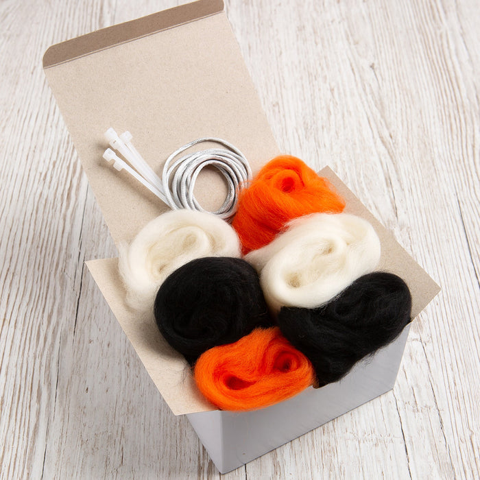 Pom Pom Garland DIY Kit - Pumpkin Soup - Wool Couture