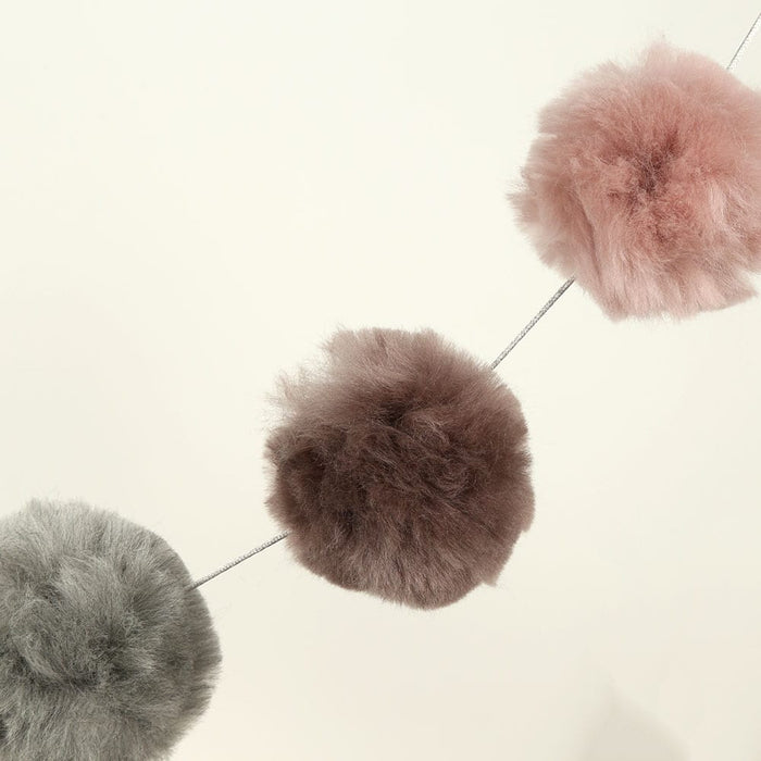 Pompom Garland Craft Kit - Neutral - Wool Couture