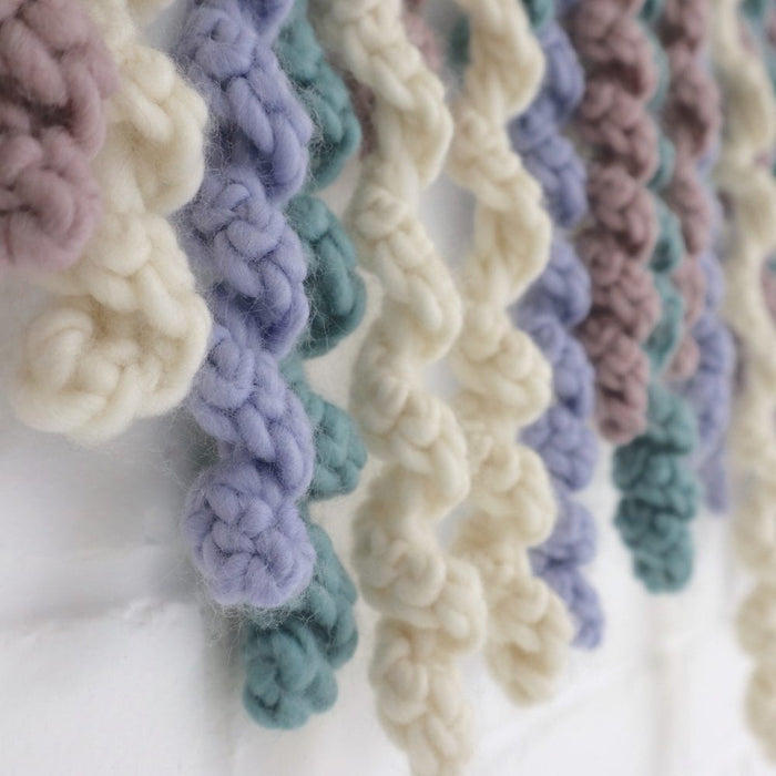 Poppy Wallhanging Knitting Kit - Wool Couture