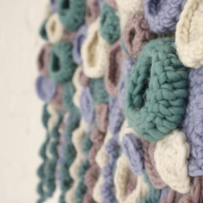 Poppy Wallhanging Knitting Kit - Wool Couture