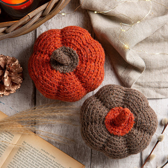 Pumpkin Duo Crochet Kit - Wool Couture