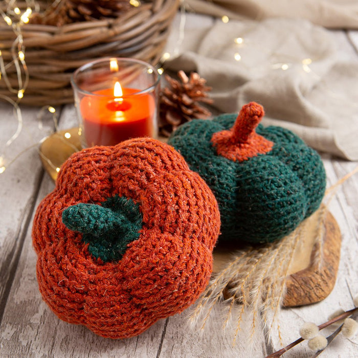 Pumpkin Duo Crochet Kit - Wool Couture