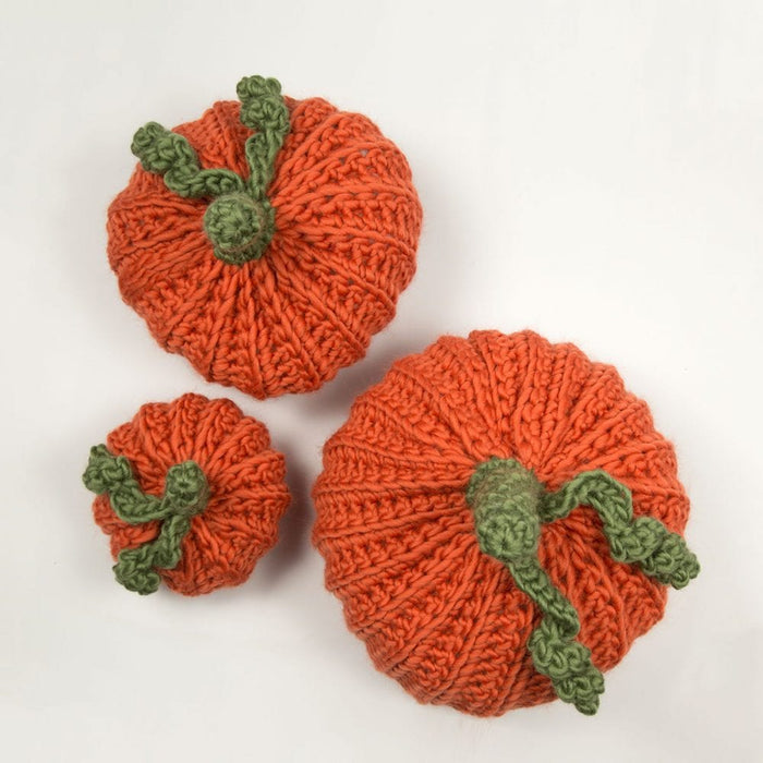 Pumpkin Trio Crochet Kit - Wool Couture
