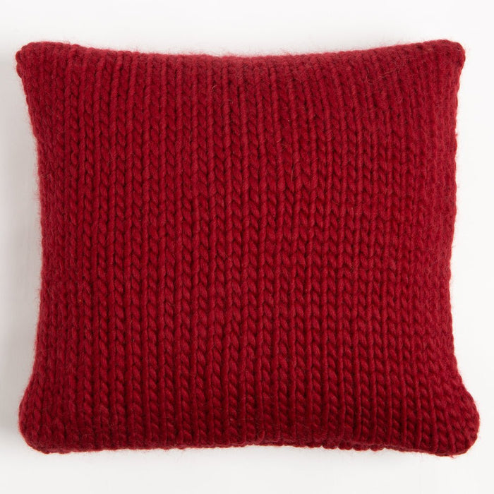 Queen of Hearts Cushion Knitting Kit - Wool Couture