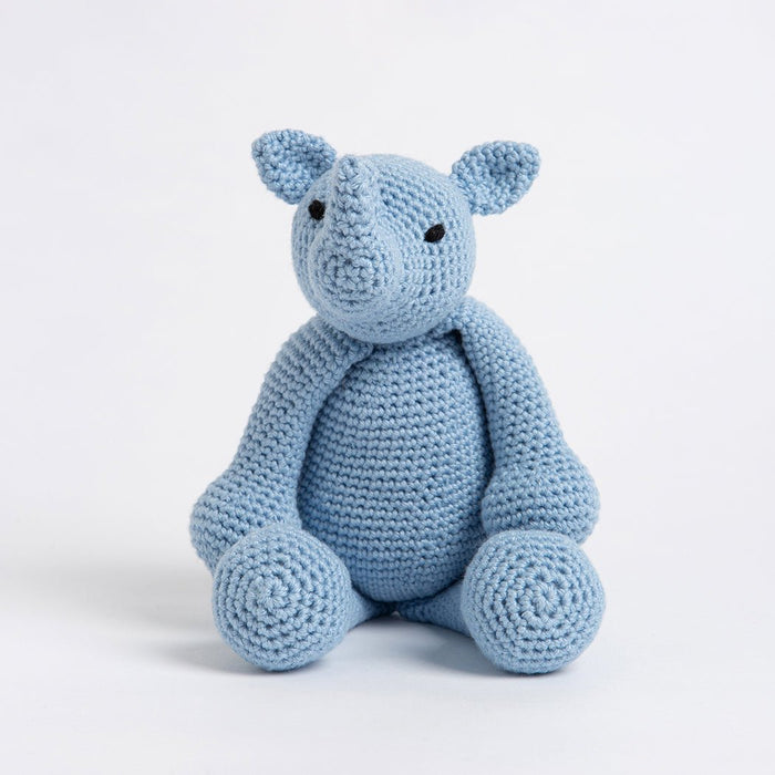 Rachel The Rhino - Cotton Crochet Kit - Wool Couture