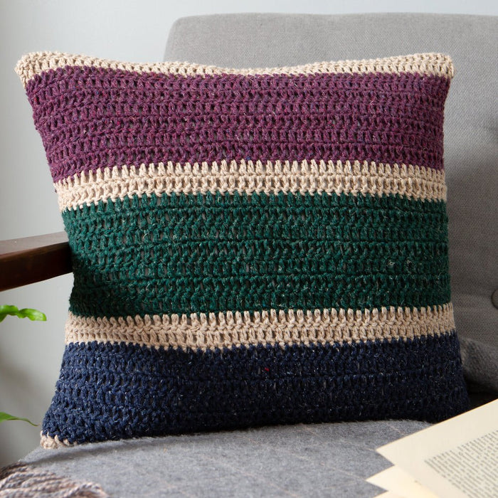 Rainbow Cushion Crochet Kit - Wool Couture