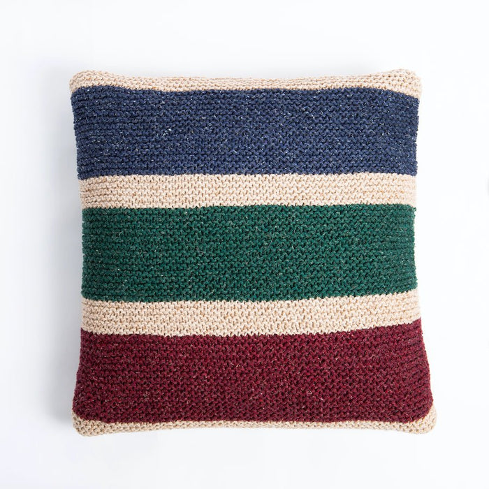 Rainbow Cushion Knitting Kit - Wool Couture