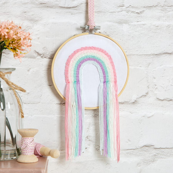 Rainbow Embroidery Kit - Wool Couture