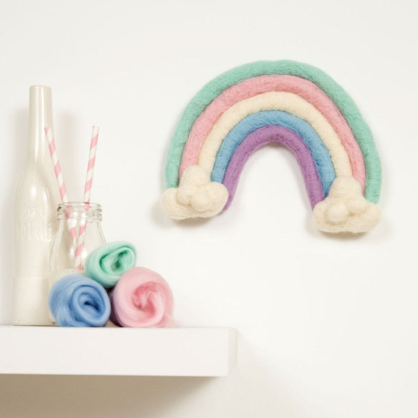 Rainbow Needle Felting Kit - Wool Couture