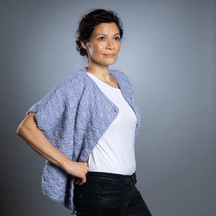 Ramona Waistcoat Knitting Kit - Wool Couture