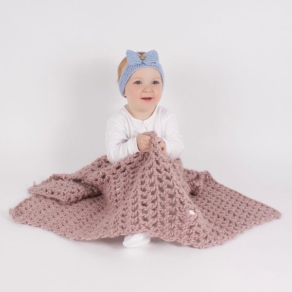Ranna Baby Blanket Crochet Kit - Wool Couture
