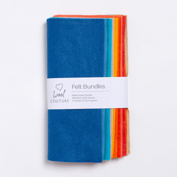 Retro Summer Felt Bundle - Wool Couture