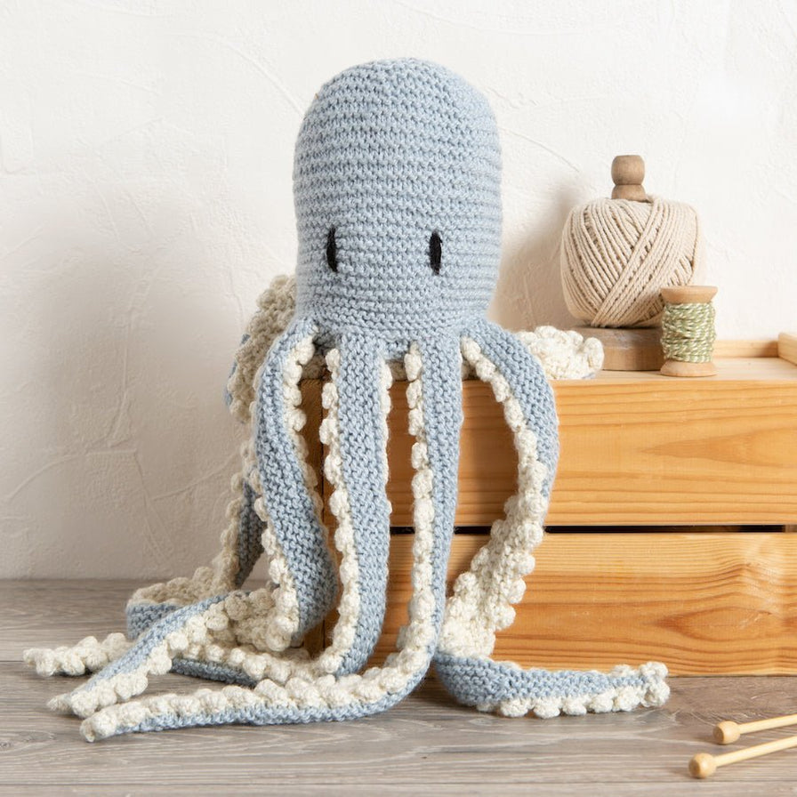 Robyn Octopus Knitting Kit Wool Couture