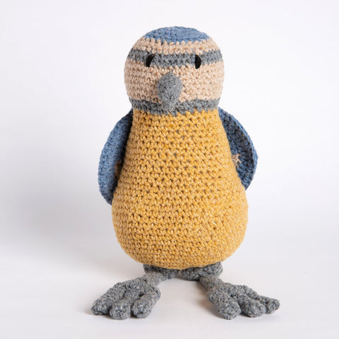 Rosa Blue Tit Crochet Kit - Wool Couture