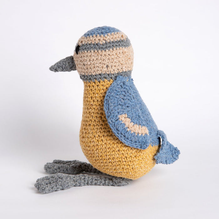 Rosa Blue Tit Crochet Kit - Wool Couture