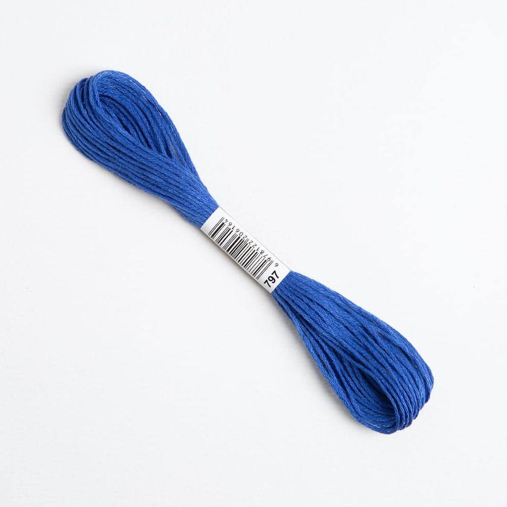 Royal Blue Embroidery Thread Floss 797 | Wool Couture
