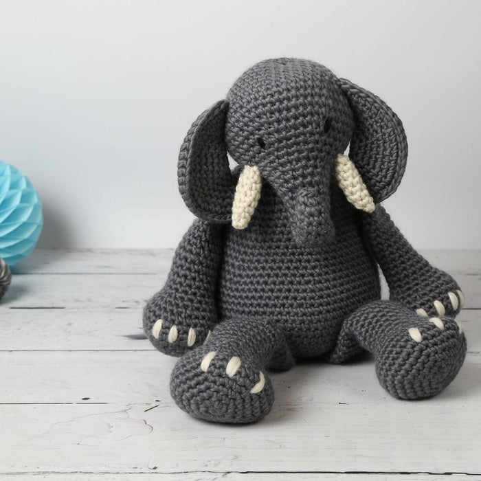 Ruby Elephant Crochet Kit - Wool Couture