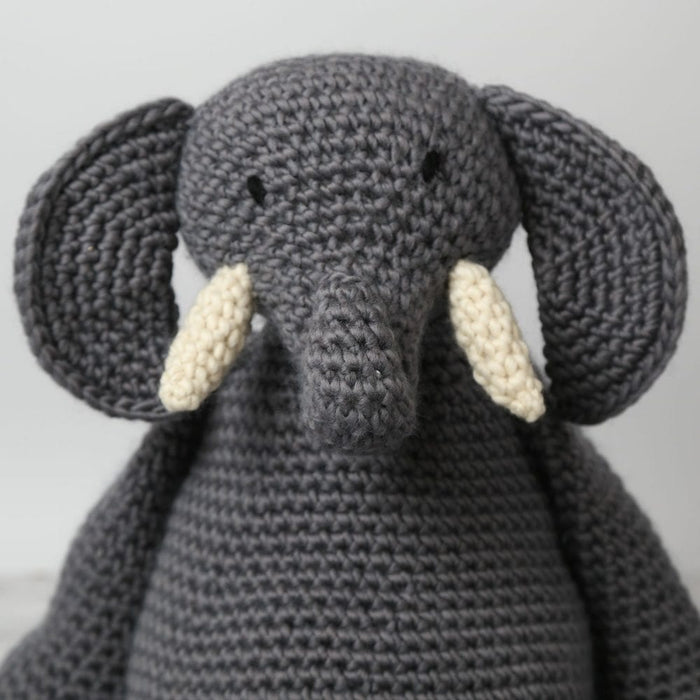 Ruby Elephant Crochet Kit - Wool Couture