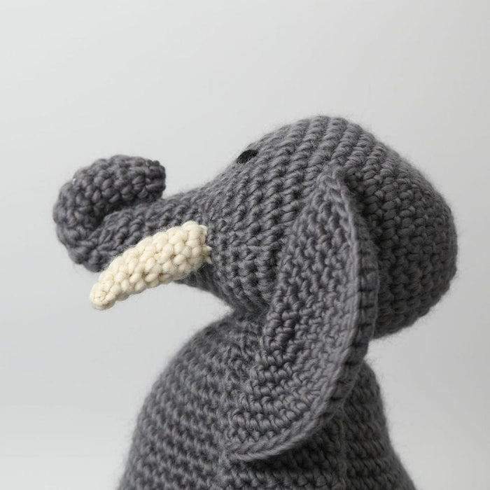 Ruby Elephant Crochet Kit - Wool Couture