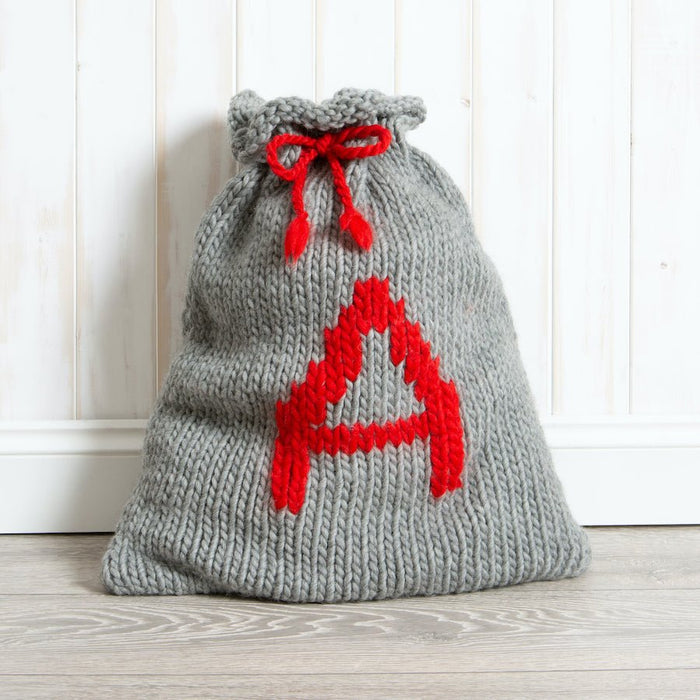 Santa Sack Knitting Kit - Wool Couture