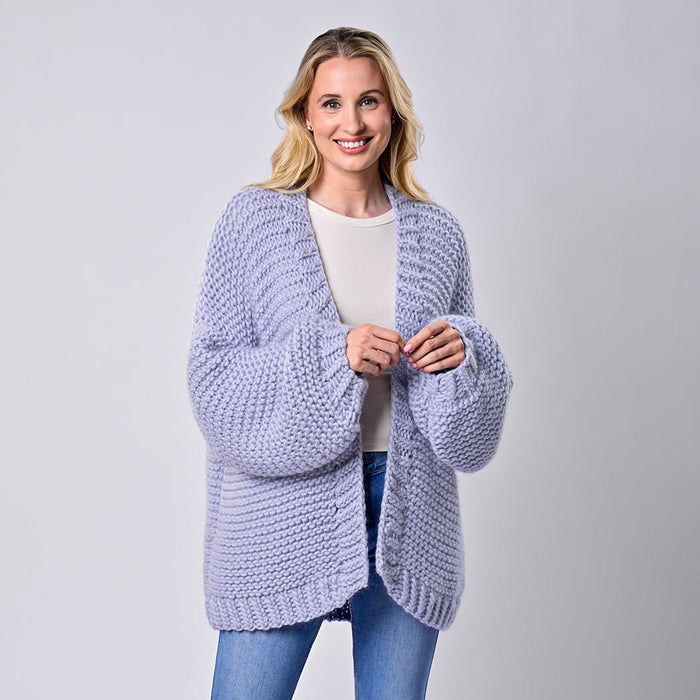 Saunton Cardigan Knitting Kit - Wool Couture