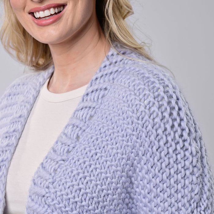 Saunton Cardigan Knitting Kit - Wool Couture